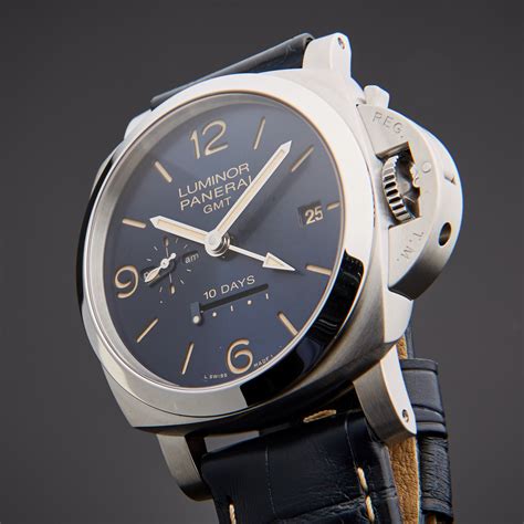 luminor gmt panerai automatic|panerai luminor gmt 10 days.